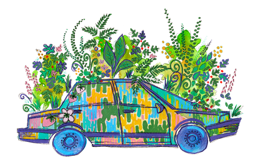 Kensington Market Garden Car